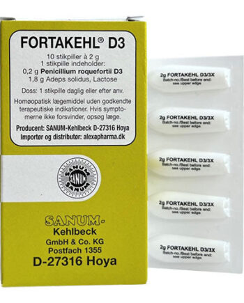 Sanum Fortakehl Stikpiller D3