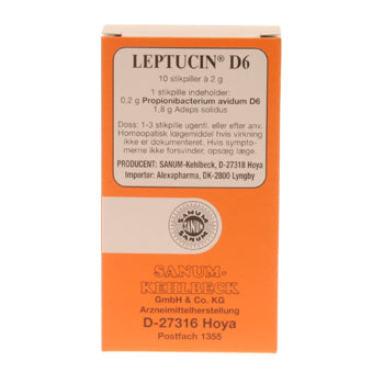 Sanum Leptucin D6 Stikpiller 10 Stk