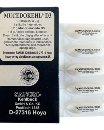 Sanum Mucedokehl Stikpiller D3