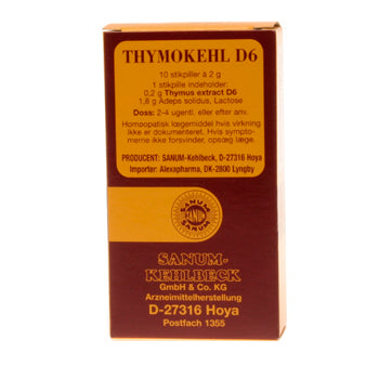 Sanum Thymokehl D6 Stikpiller 10 Stk