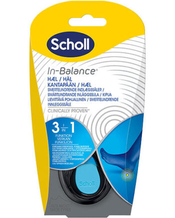 Scholl Med Insoles Heel 3in1