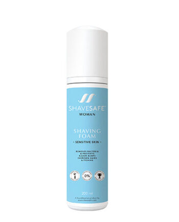 Shavesafe Shaving Foam Sensitive Skin Woman
