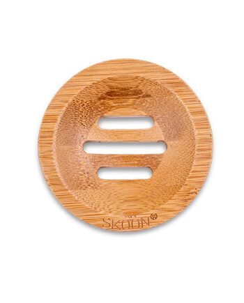 Skoon Bamboo Sæbe Bar Holder Rund