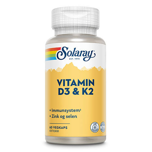 Solaray Vitamin D3 K2