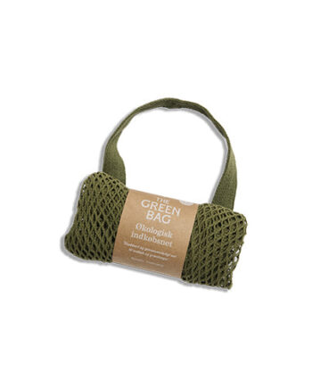 The Green Bag Indkøbsnet Af økologisk Bomuld Army