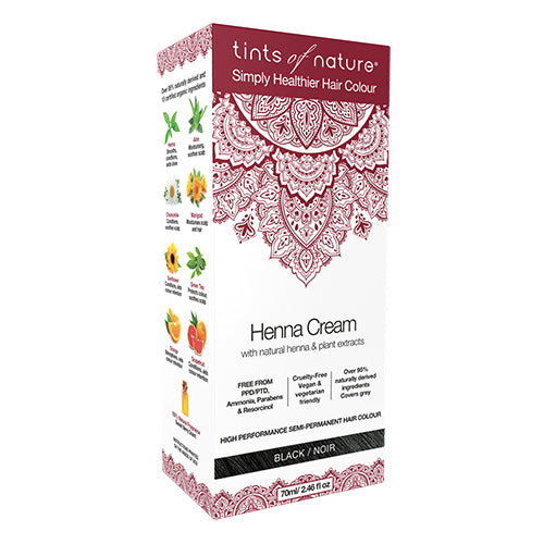 Tints Of Nature Hårfarve Henna Creme Black