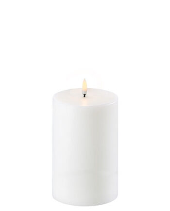 Uyuni Lighting Led Bloklys  Nordic White  Smooth  10 1x15 Cm