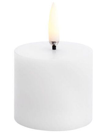 Uyuni Lighting Led Bloklys  Nordic White  Smooth  5x4   Cm