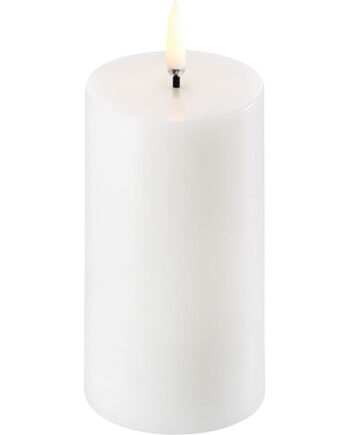 Uyuni Lighting Led Bloklys  Nordic White  Smooth    8x10 Cm