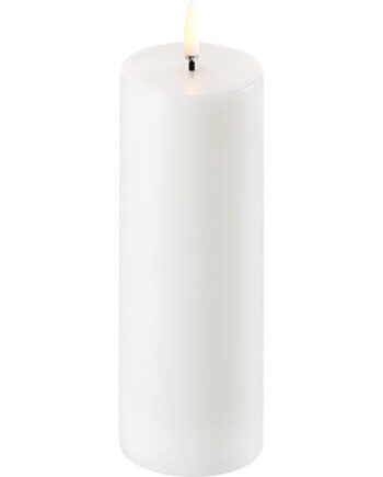 Uyuni Lighting Led Bloklys  Nordic White  Smooth    8x15 Cm