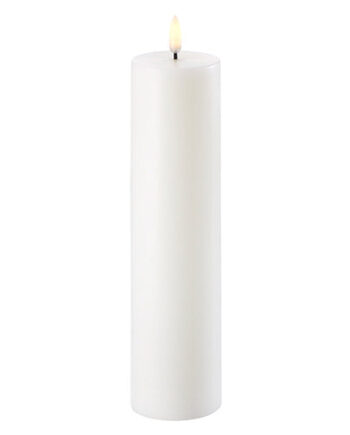 Uyuni Lighting Led Bloklys  Nordic White  Smooth    8x22 Cm