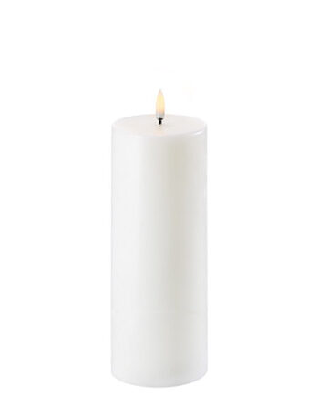 Uyuni Lighting Led Bloklys  Nordic White  Smooth    8x20 Cm