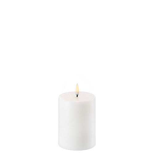 Uyuni Lighting Led Bloklys Nordic White Smooth 8x10 Cm