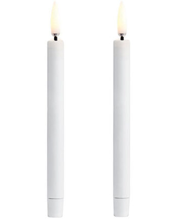 Uyuni Lighting Led Mini Kronelys  White   -pack    3x13   Cm