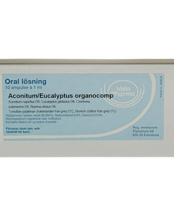 Vala Pharma Aconitum Eucalyptus Organocomp