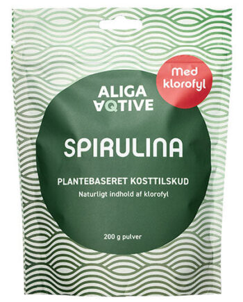- Veganskaliga Aqtive Spirulina Pulver