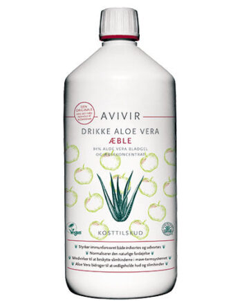 - Veganskavivir Aloe Vera Drikke æble