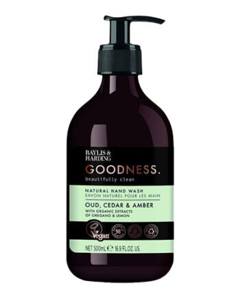 - Veganskbaylis   Harding Goodness Hand Wash Oud  Cedar   Amber
