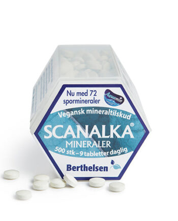 - Veganskberthelsen Scanalka Mineraler