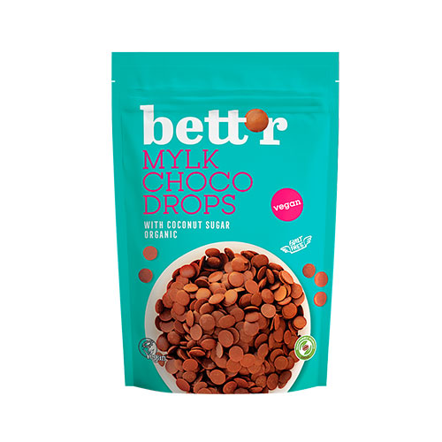 - Veganskbettâ Chokoladeknapper Mylk økologisk