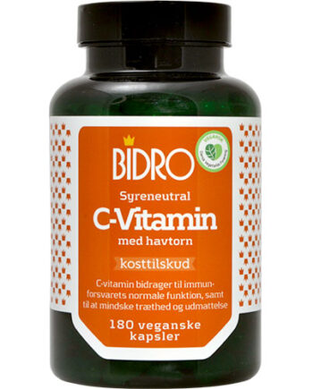 - Veganskbidro  -vitamin    Havtorn