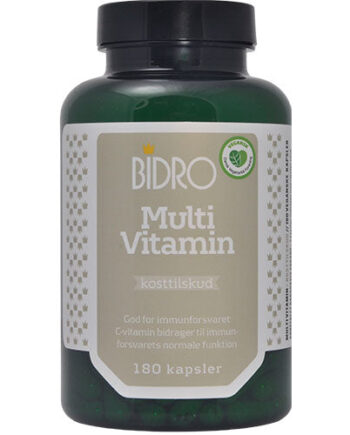 - Veganskbidro Multivitamin   180 Kapsler