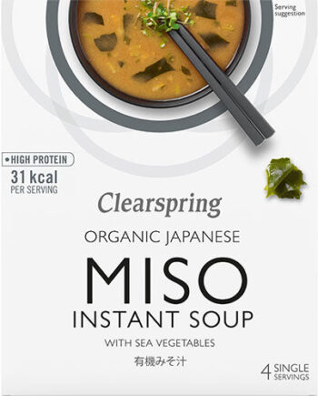- Veganskclearspring Instant Miso Soup  økologisk