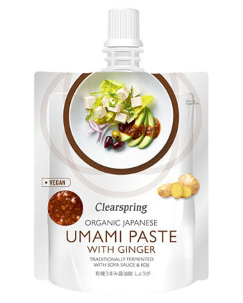 - Veganskclearspring Japansk Umami Paste   Ingefær økologisk