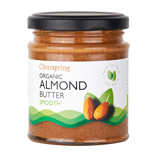 - Veganskclearspring Mandelsmør Smooth økologisk