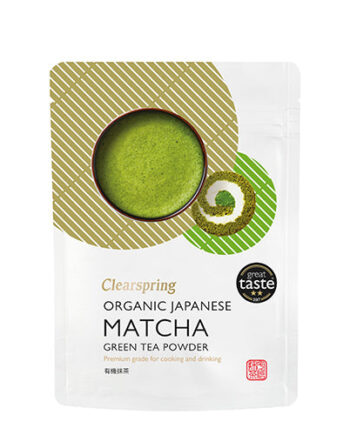 - Veganskclearspring Matcha Grøn Te Pulver  økologisk