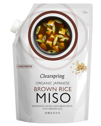- Veganskclearspring Miso Brown Rice  økologisk