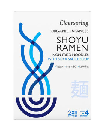 - Veganskclearspring Ramen Nudler    Sojasuppe  økologisk
