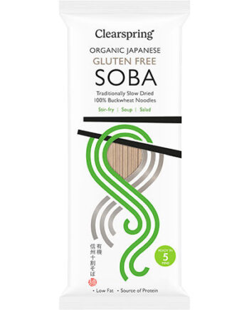 - Veganskclearspring Soba Nudler  100  Boghvede   økologisk