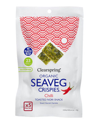 - Veganskclearspring Tang Chips Chili Multi  økologisk