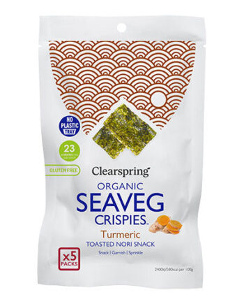 - Veganskclearspring Tang Chips Gurkemeje Multi  økologisk