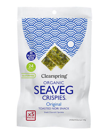 - Veganskclearspring Tang Chips  Seaveg Crispies   økologisk