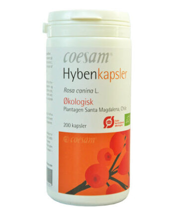 - Veganskcoesam Hybenkapsler  økologisk