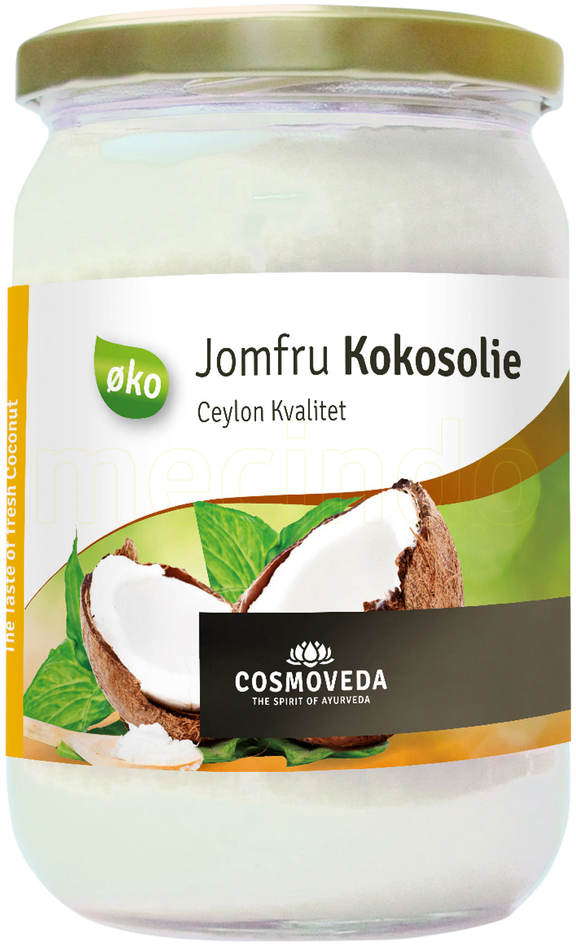 - Veganskcosmoveda Jomfru Kokosolie økologisk