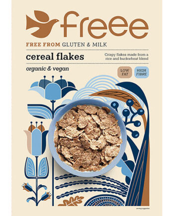 - Veganskdoves Farm Cereal Flakes Gl Fri Doves  økologisk