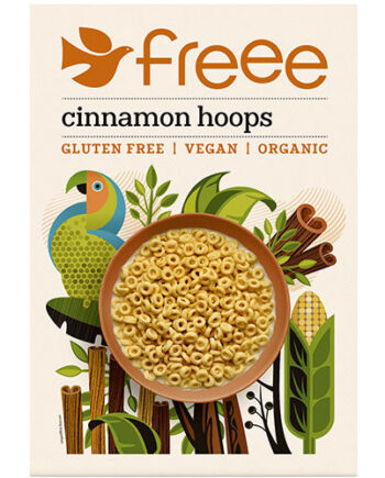 - Veganskdoves Farm Cinnamon Hoops  økologisk