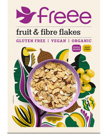 - Veganskdoves Farm Fruit   Fibre Flakes Gl Fri  økologisk