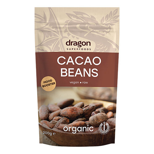 - Veganskdragon Superfoods Kakao Bønner Dragon