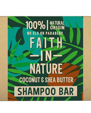- Veganskfaith In Nature Shampoobar Kokos   Sheasmør