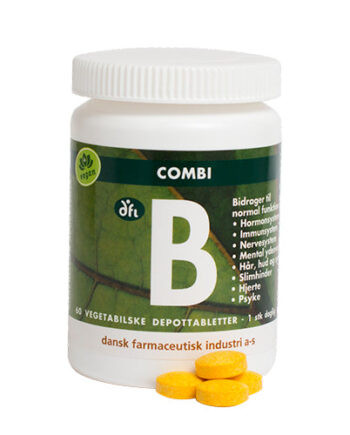 - Veganskgrønne Dfi Vitaminer Combi   Depottablet