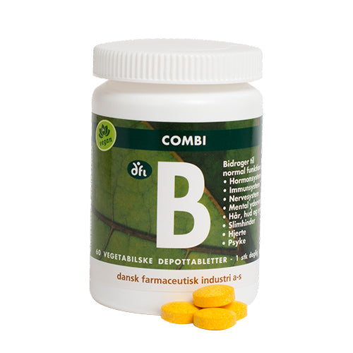 - Veganskgrønne Dfi Vitaminer Combi Depottablet