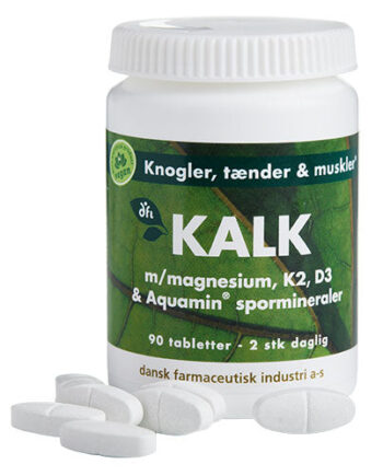 - Veganskgrønne Dfi Vitaminer Kalk    Magnesium  K2  D3   Spormineraler