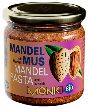 - Veganskmandelsmør Brun   Monki