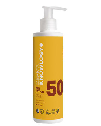 - Veganskmderma Dermaknowlogy  Sun Lotion Spf50