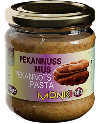 - Veganskmonki Pekannøddesmør  økologisk