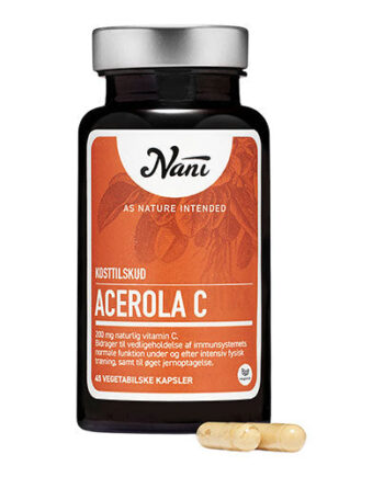 - Vegansknani Acerola  -vitamin  45 Kaps
